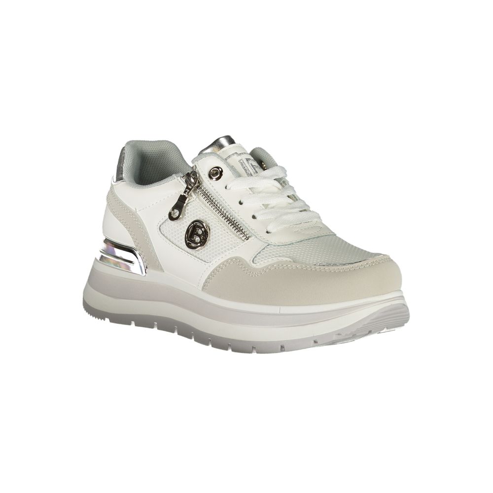 Laura Biagiotti White Polyester Women Sneaker - Image 2
