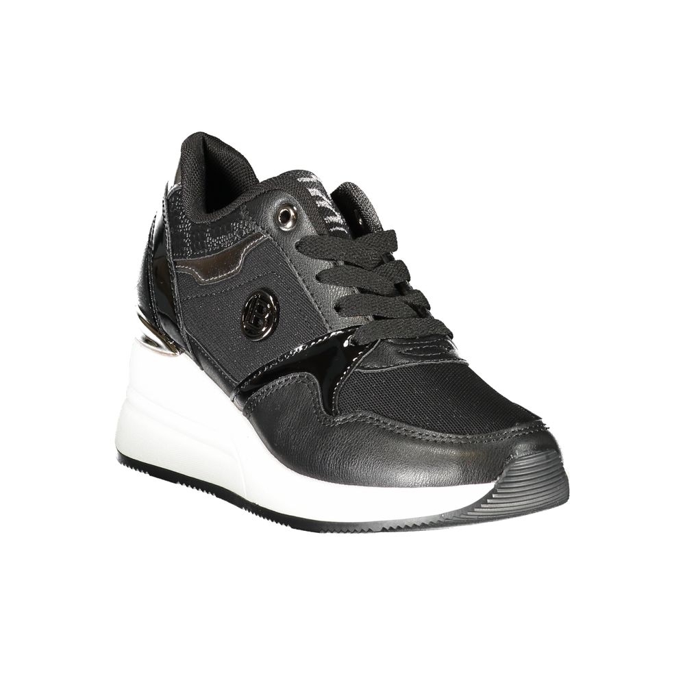 Laura Biagiotti Black Synthetic Women Sneaker - Image 2