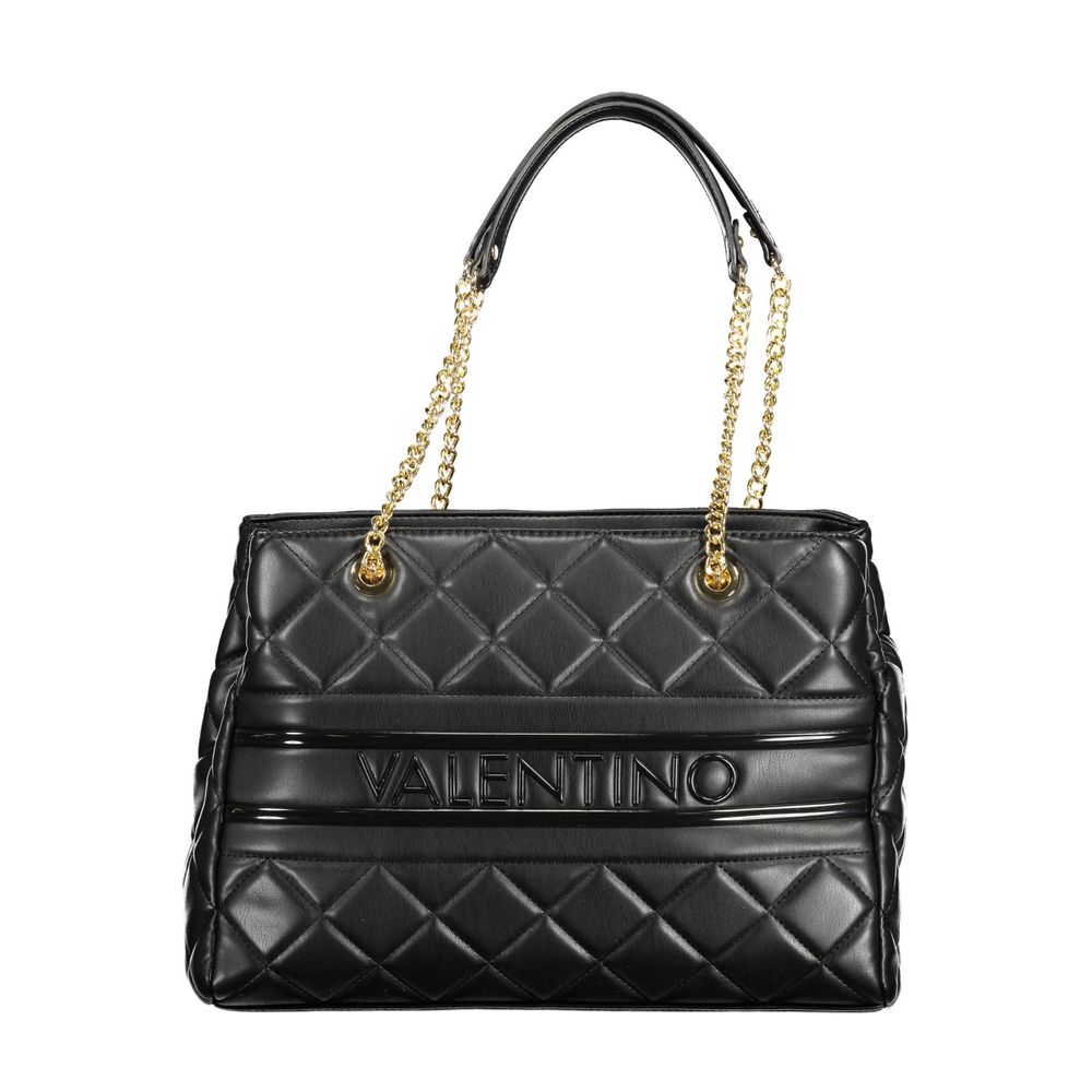 Mario Valentino Black Polyethylene Women Handbag