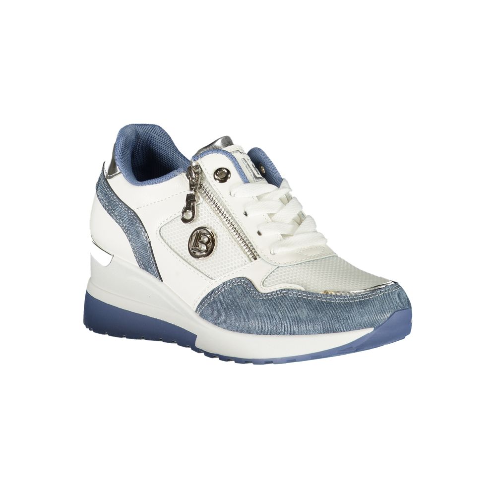 Laura Biagiotti Blue Synthetic Women Sneaker - Image 2