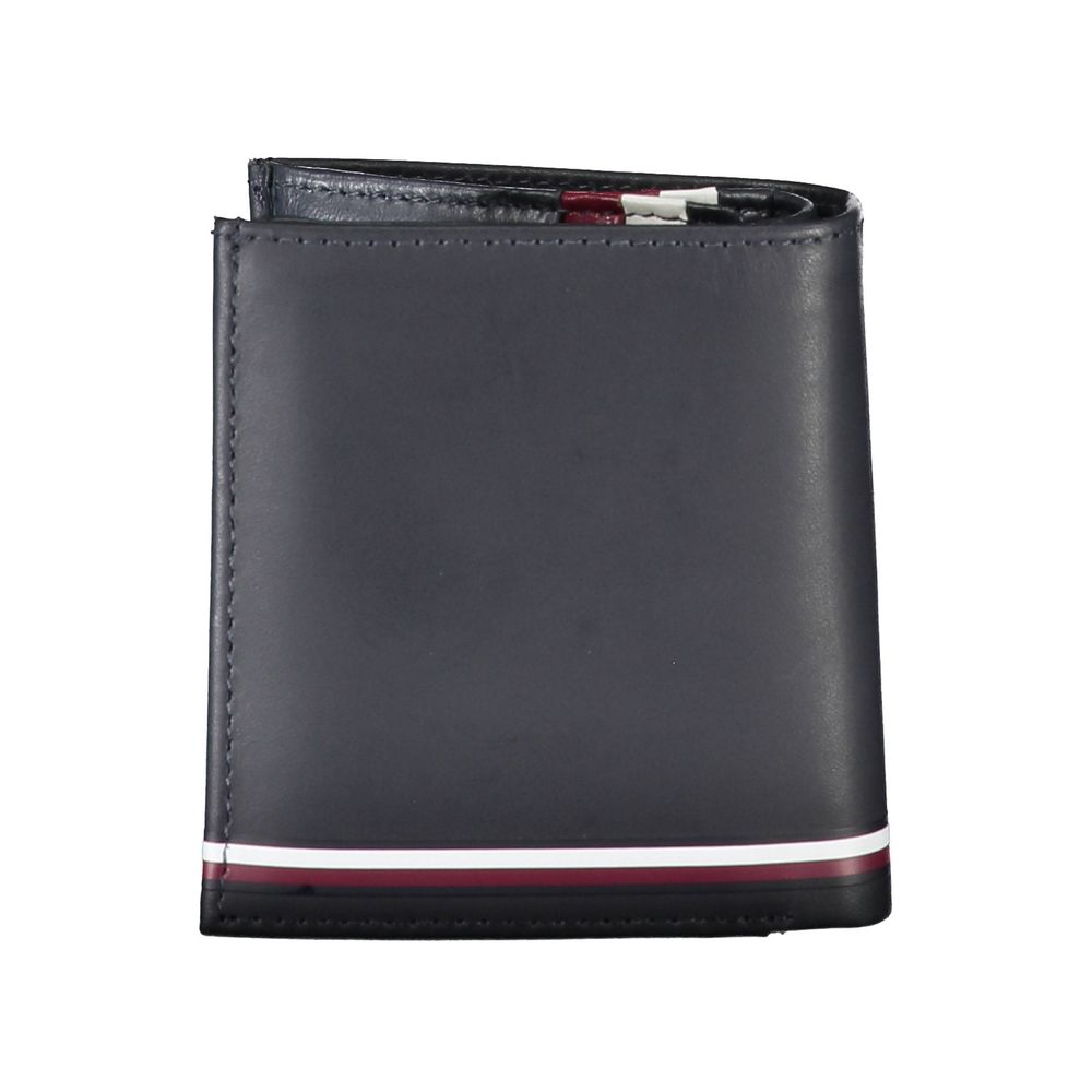 Tommy Hilfiger Blue Leather Men Wallet - Image 2