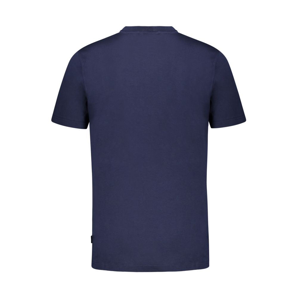 Fila Blue Cotton T-Shirt - Image 2