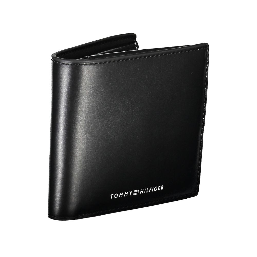 Tommy Hilfiger Black Leather Men Wallet - Image 3