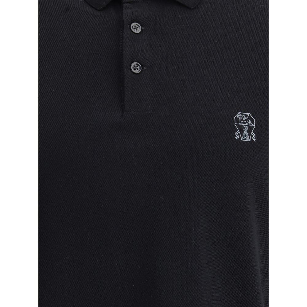 Brunello Cucinelli Logoed Polo Shirt - Image 3