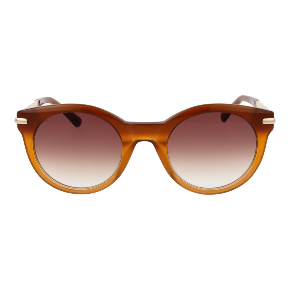 Sandro Orange Acetate Sunglasses - Image 2