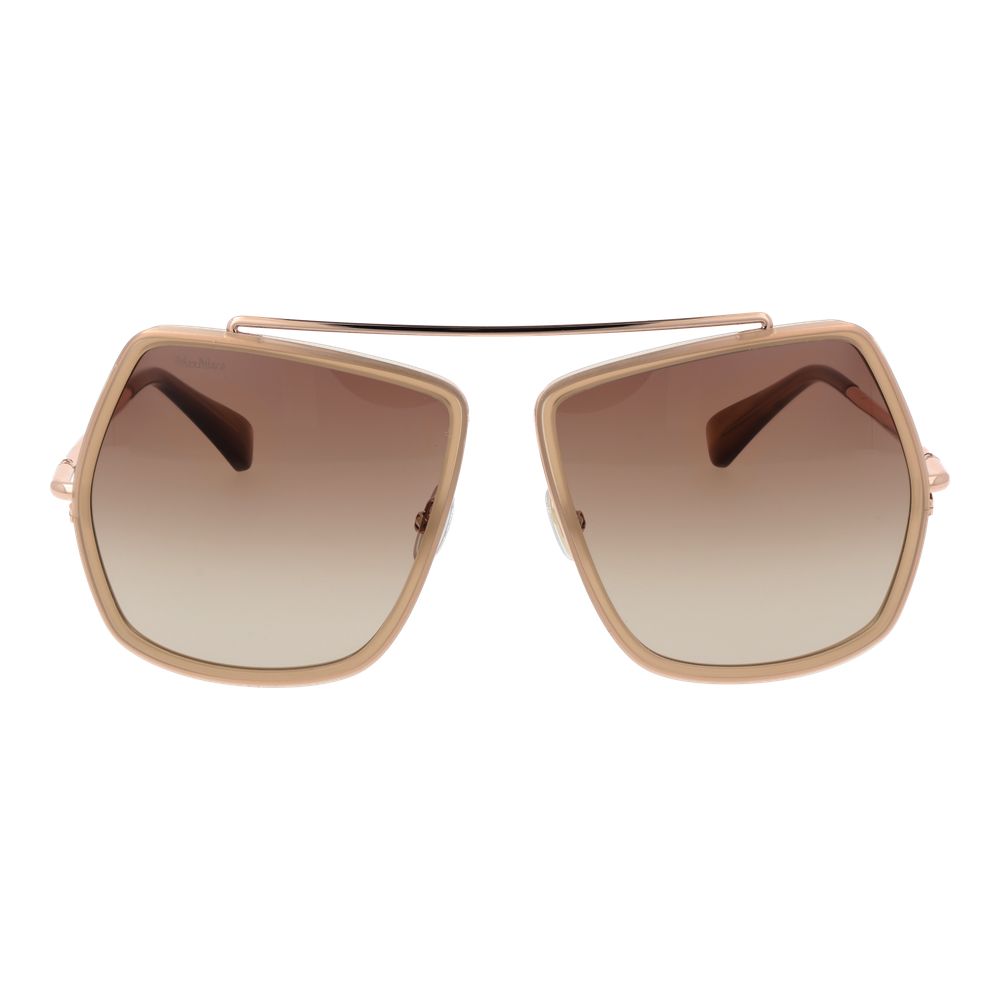 Max Mara Beige Metal Sunglasses - Image 2