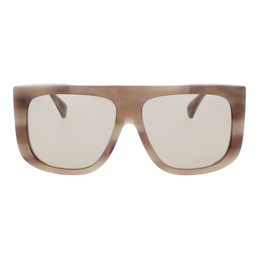 Max Mara Cream Acetate Sunglasses - Image 2