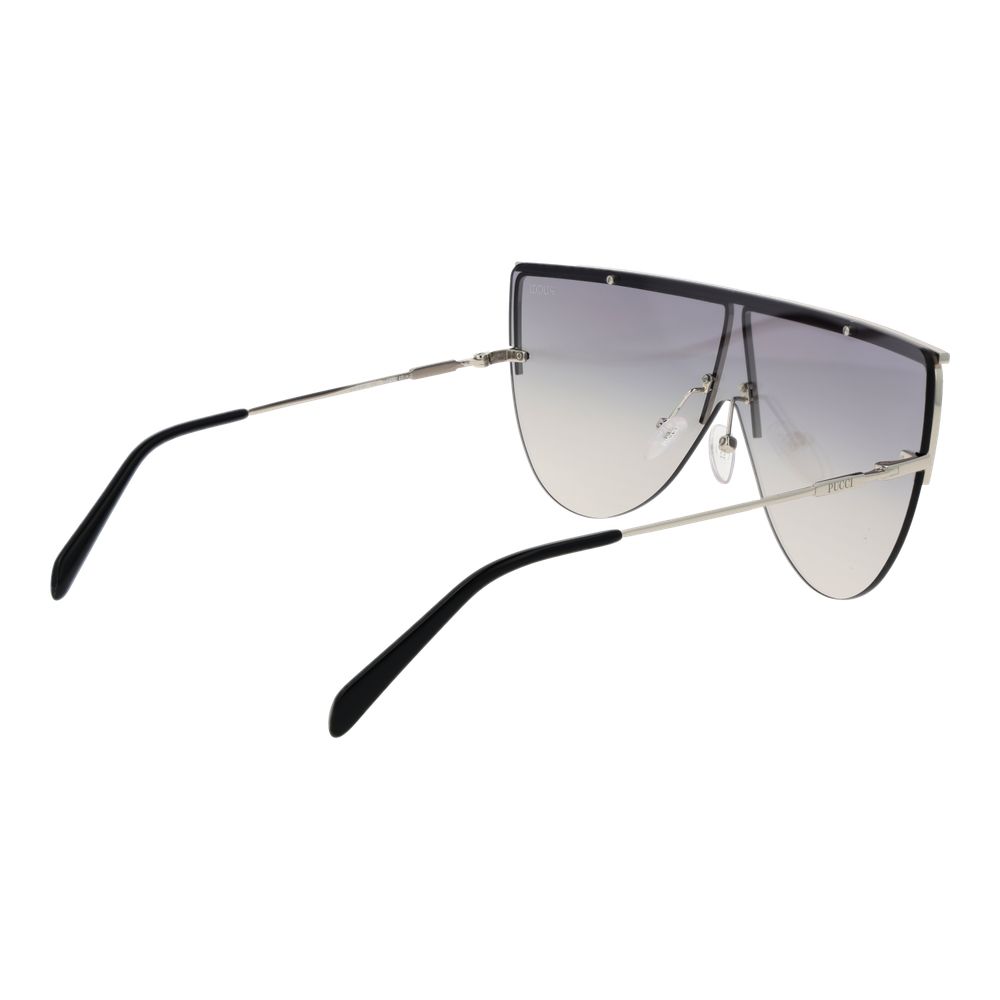 Emilio Pucci Silver Metal Sunglasses - Image 3