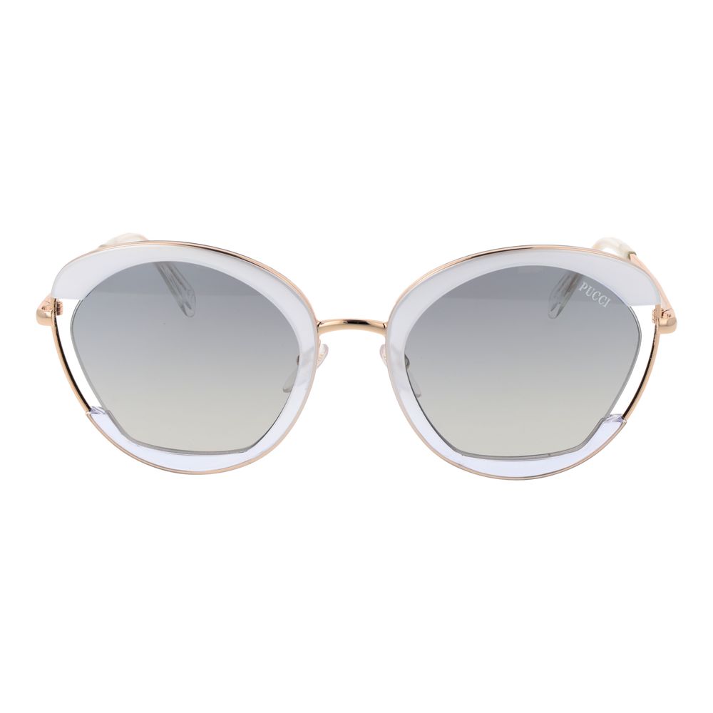 Emilio Pucci Gold Metal Sunglasses - Image 2