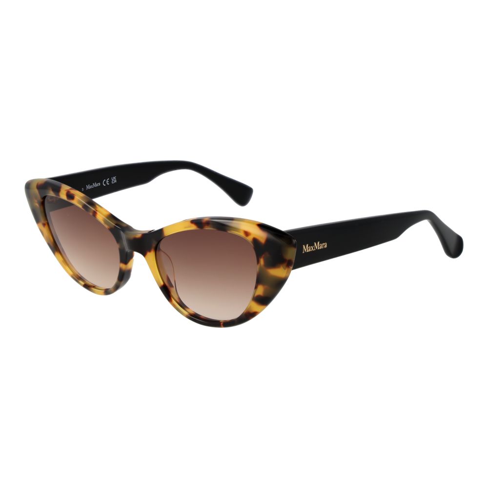 Max Mara Yellow Women Sunglass