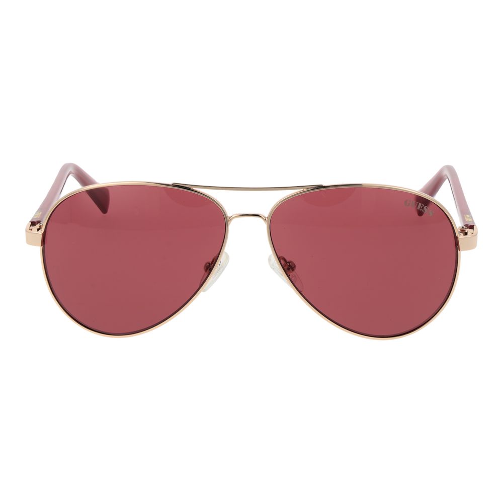Guess Gold Metal Sunglasses - Image 2