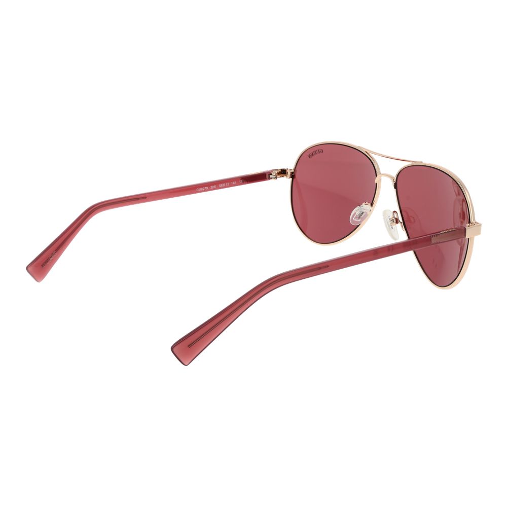 Guess Gold Metal Sunglasses - Image 3