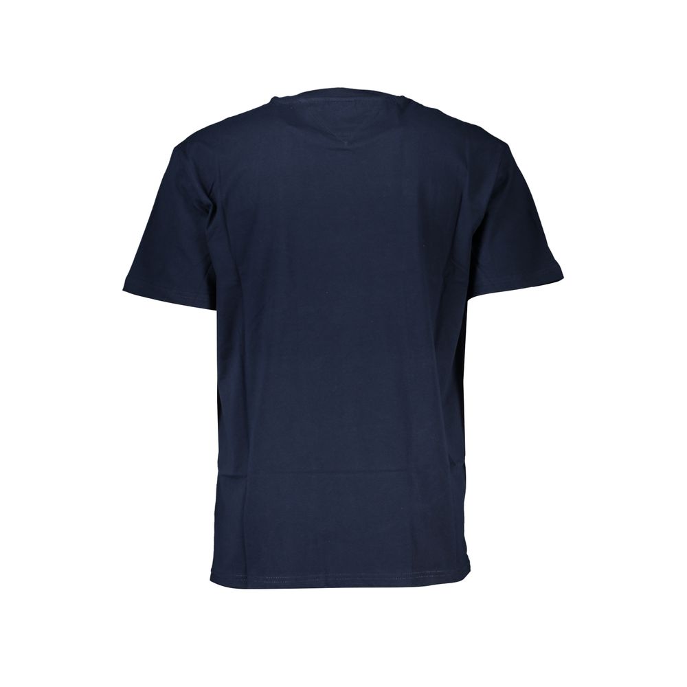 Tommy Hilfiger Blue Cotton T-Shirt - Image 2