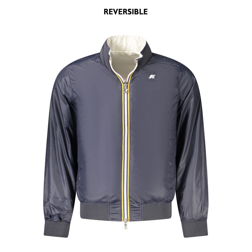 K-WAY Beige Nylon Men Jacket - Image 3