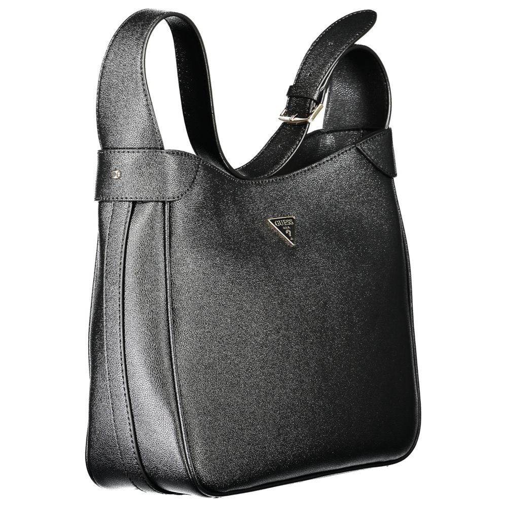 Guess Jeans Black Polyurethane Women Handbag - Image 3