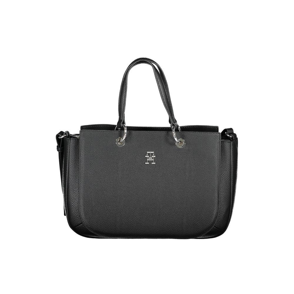 Tommy Hilfiger Black Polyethylene Handbag