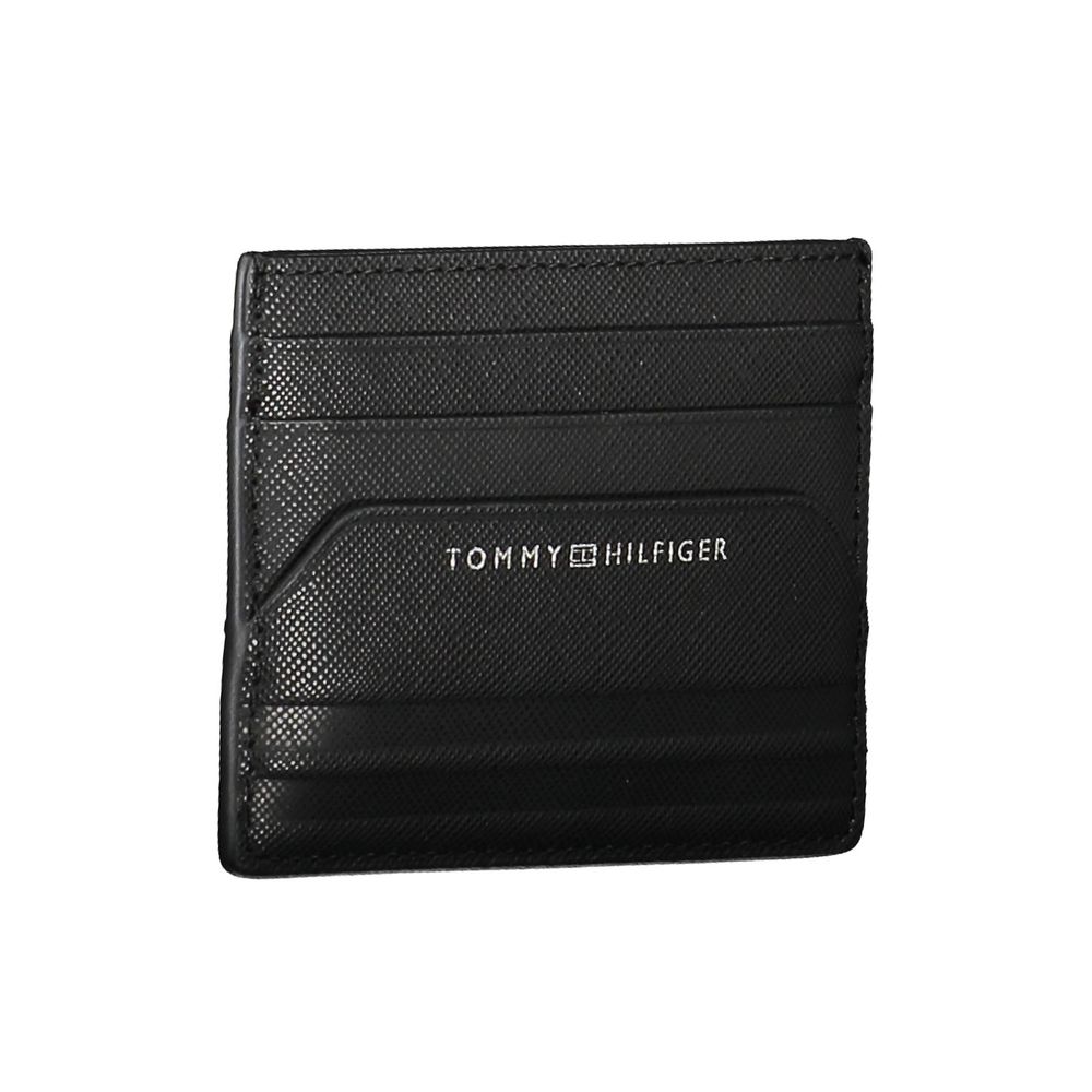 Tommy Hilfiger Black Leather Men Wallet - Image 3