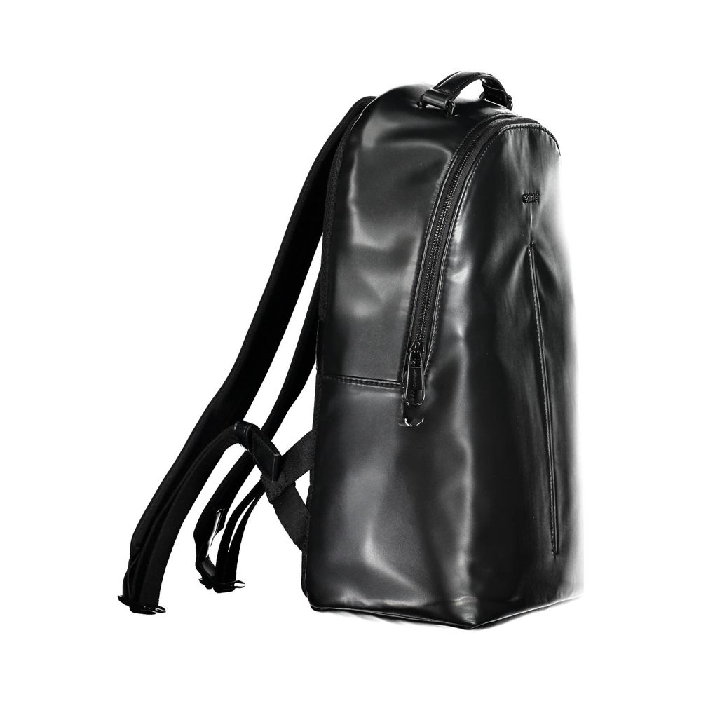 Calvin Klein Nero Polyester Men Backpack - Image 3