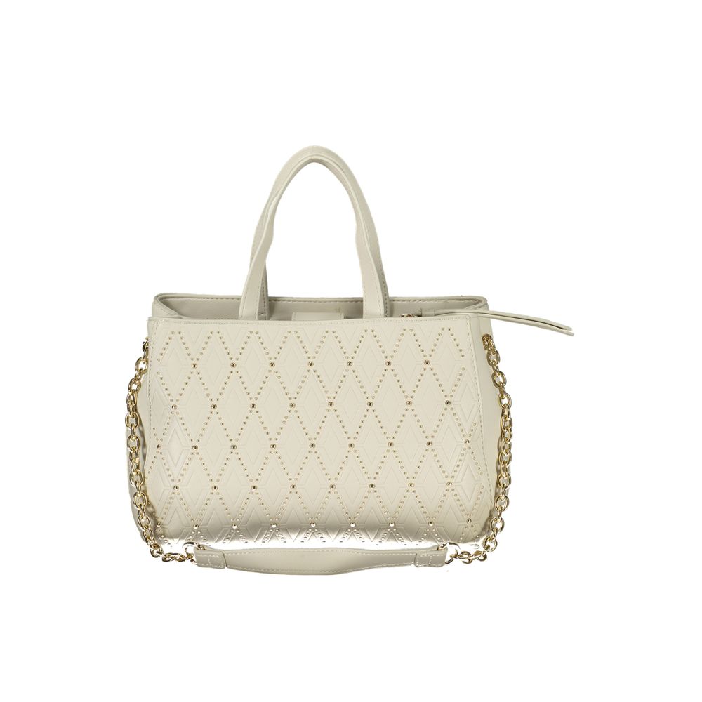 Mario Valentino Bianco Poliuretano Women Handbag - Image 2