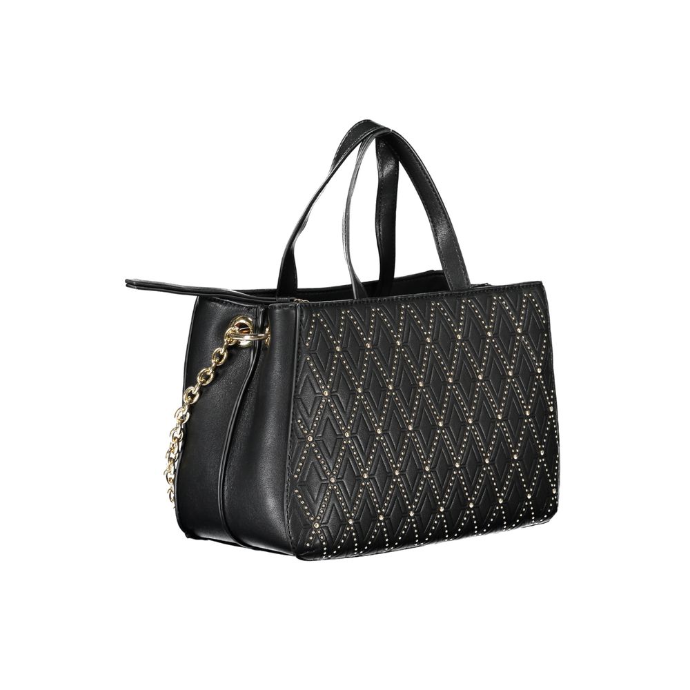 Mario Valentino Black Polyurethane Women Handbag - Image 3