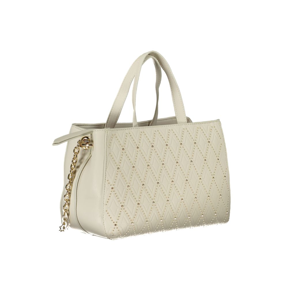 Mario Valentino Bianco Poliuretano Women Handbag - Image 3