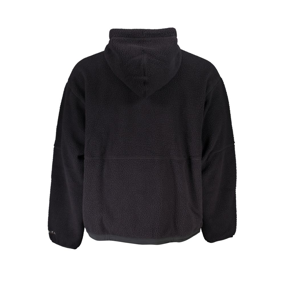 Calvin Klein Black Polyester Men Sweater with Hood - Image 2