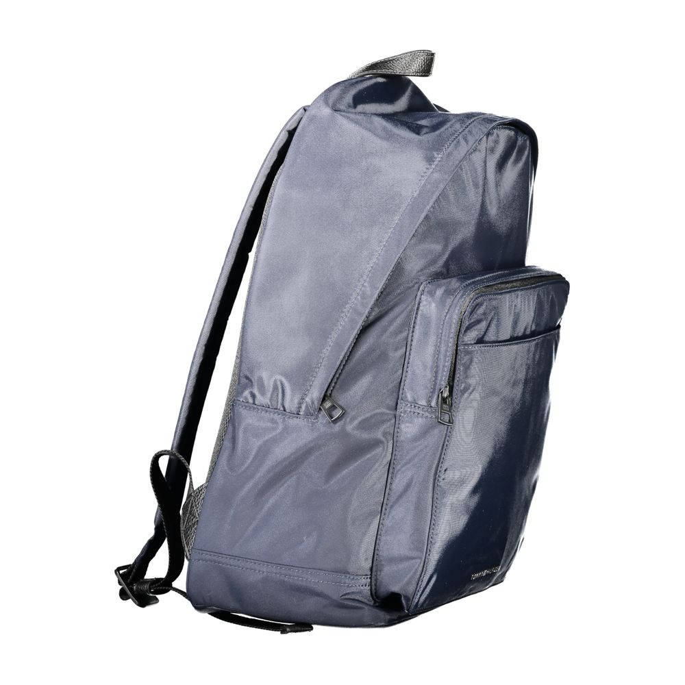 Tommy Hilfiger Blue Polyester Men Backpack - Image 3