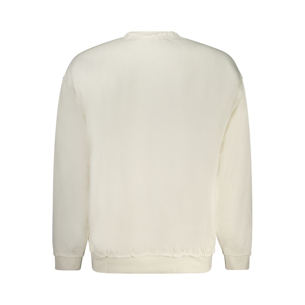 Guess Jeans White Cotton Sweater - Image 3