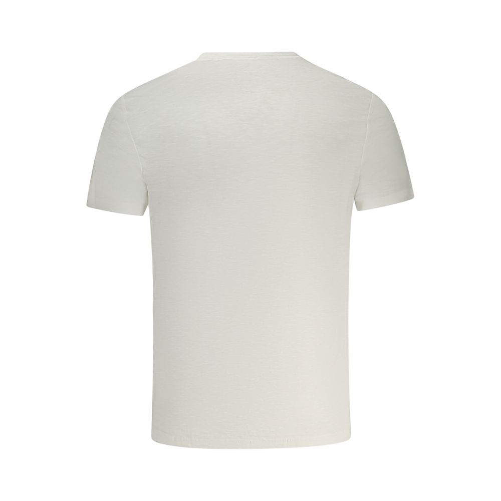 Guess Jeans White Cotton Men T-Shirt - Image 3