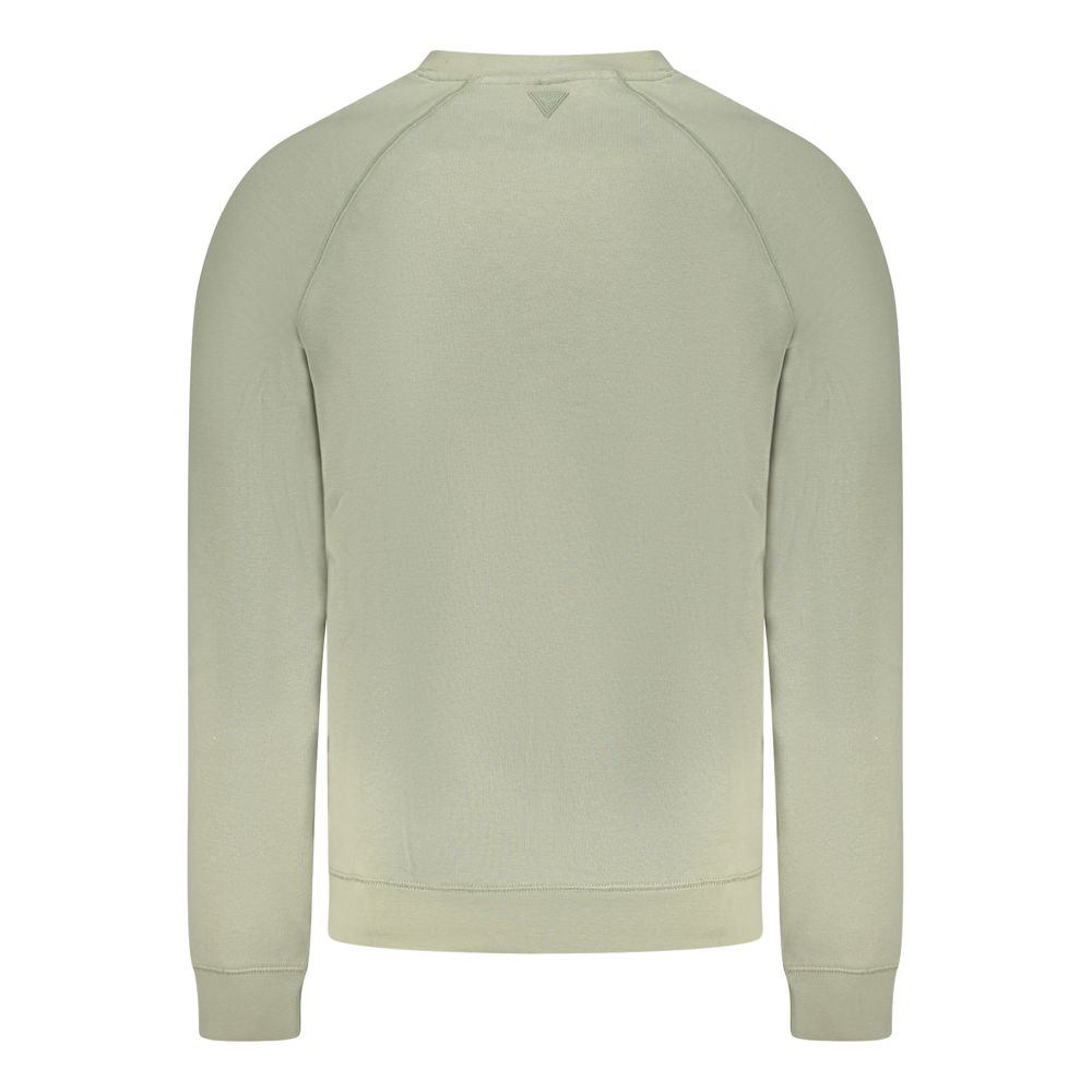 Guess Jeans Verde Cotton Men's Sweatshirt - Image 3