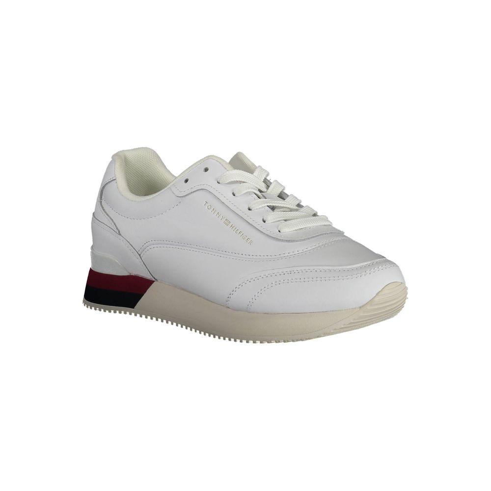 Tommy Hilfiger Bianco Pelle Women Sneaker - Image 2