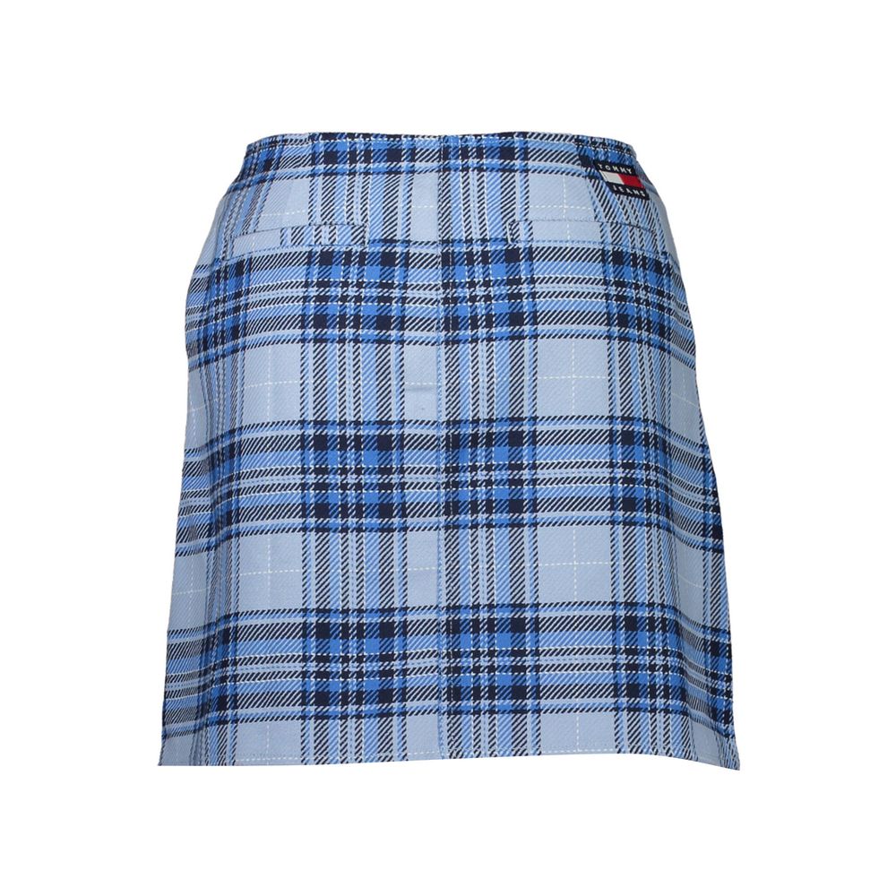 Tommy Hilfiger Azzurro Cotton Women Skirt - Image 2