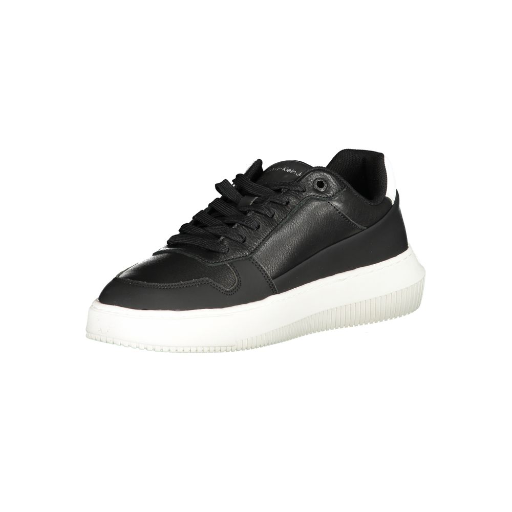 Calvin Klein Black Polyurethane Men Sneaker - Image 2
