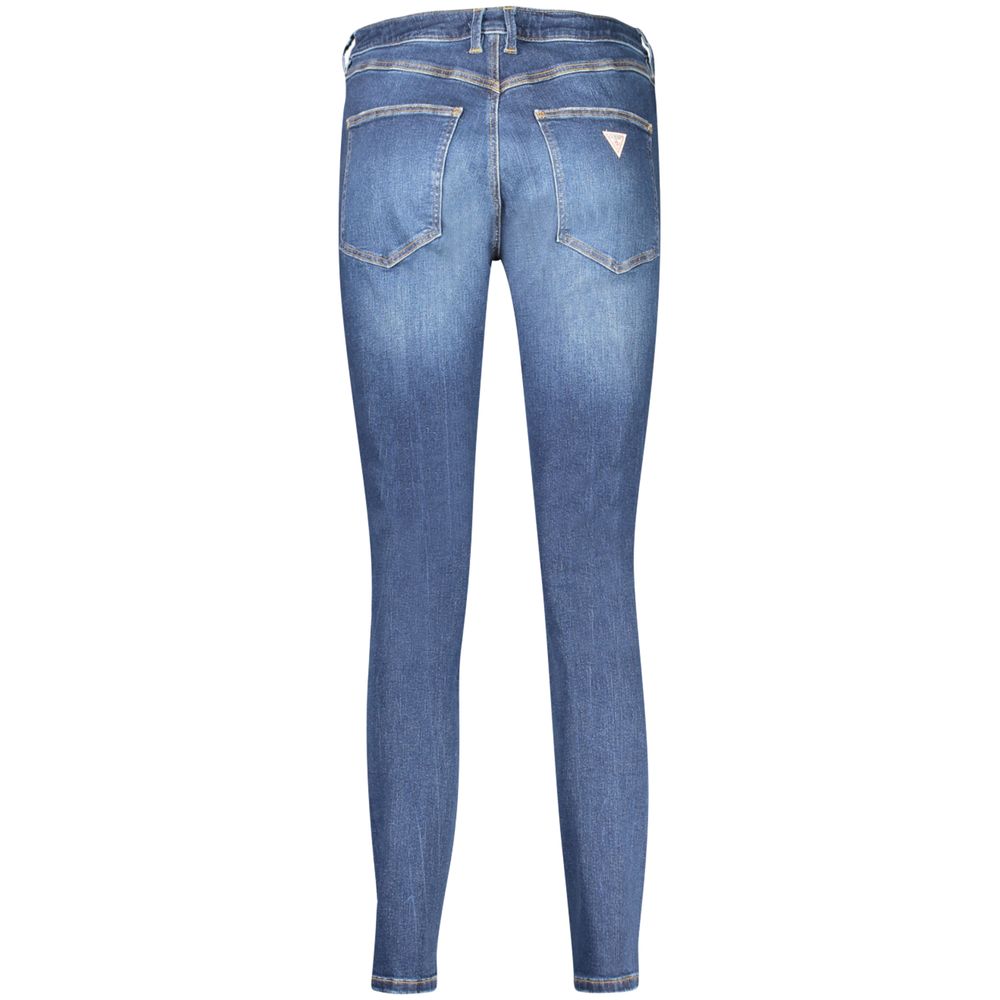 Guess Jeans Blu Cotton Women Jeans - Image 2