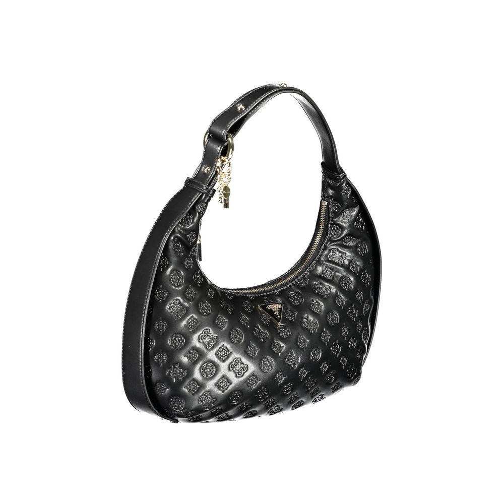 Guess Jeans Black Polyethylene Handbag - Image 3