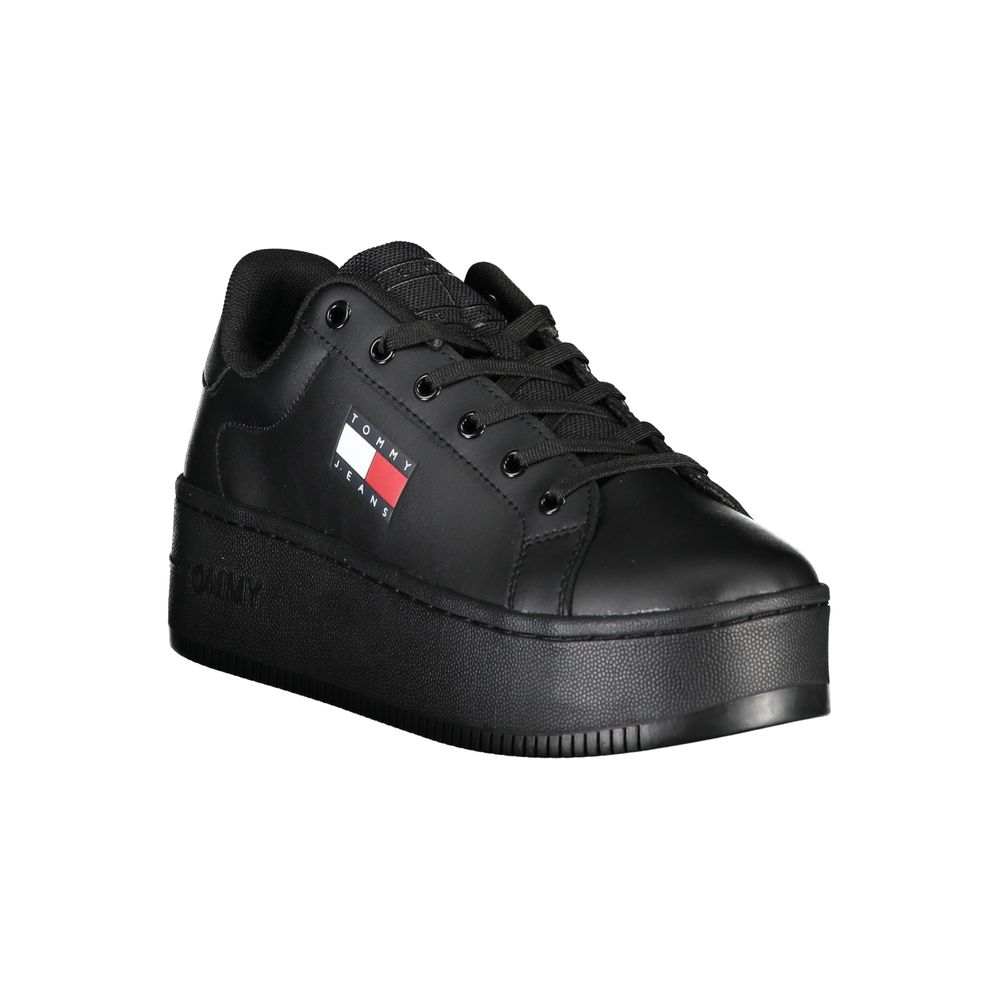 Tommy Hilfiger Black Polyester Sneaker - Image 3