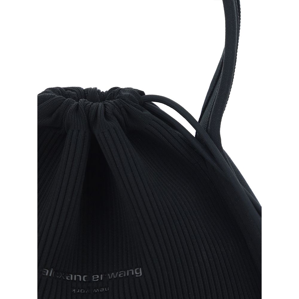 Alexander Wang Black Polyester Shoulder Bag - Image 4