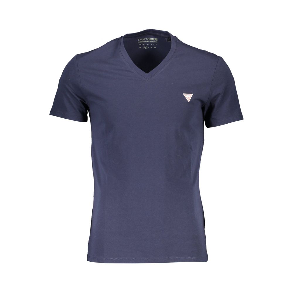 Guess Jeans Blue Cotton T-Shirt