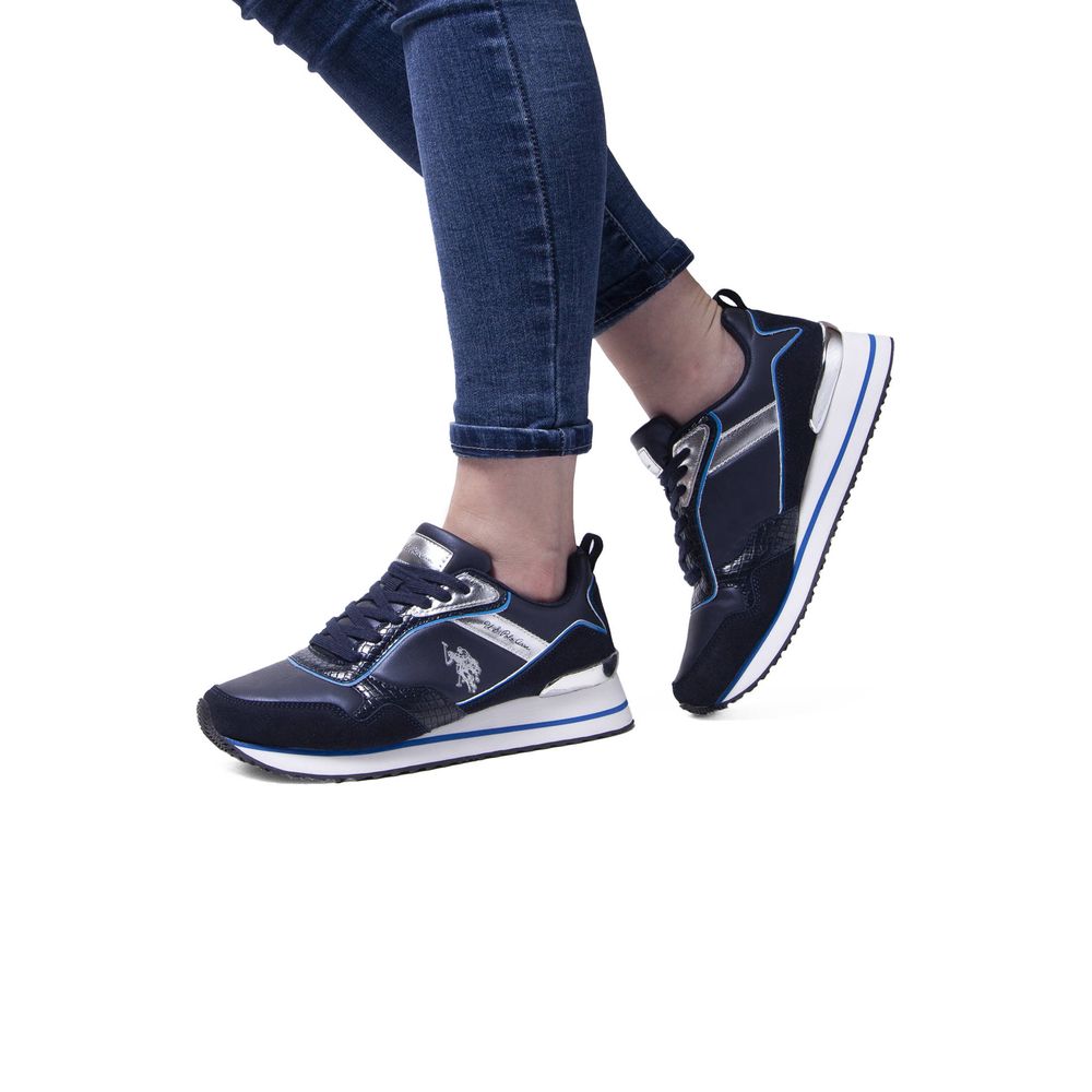 U.S. POLO ASSN. Blue Polyester Sneaker - Image 2