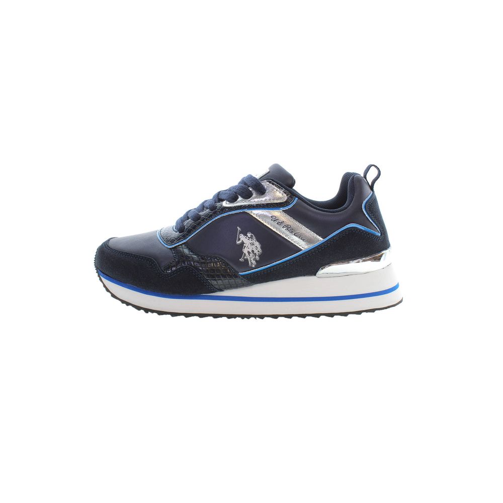 U.S. POLO ASSN. Blue Polyester Sneaker - Image 3