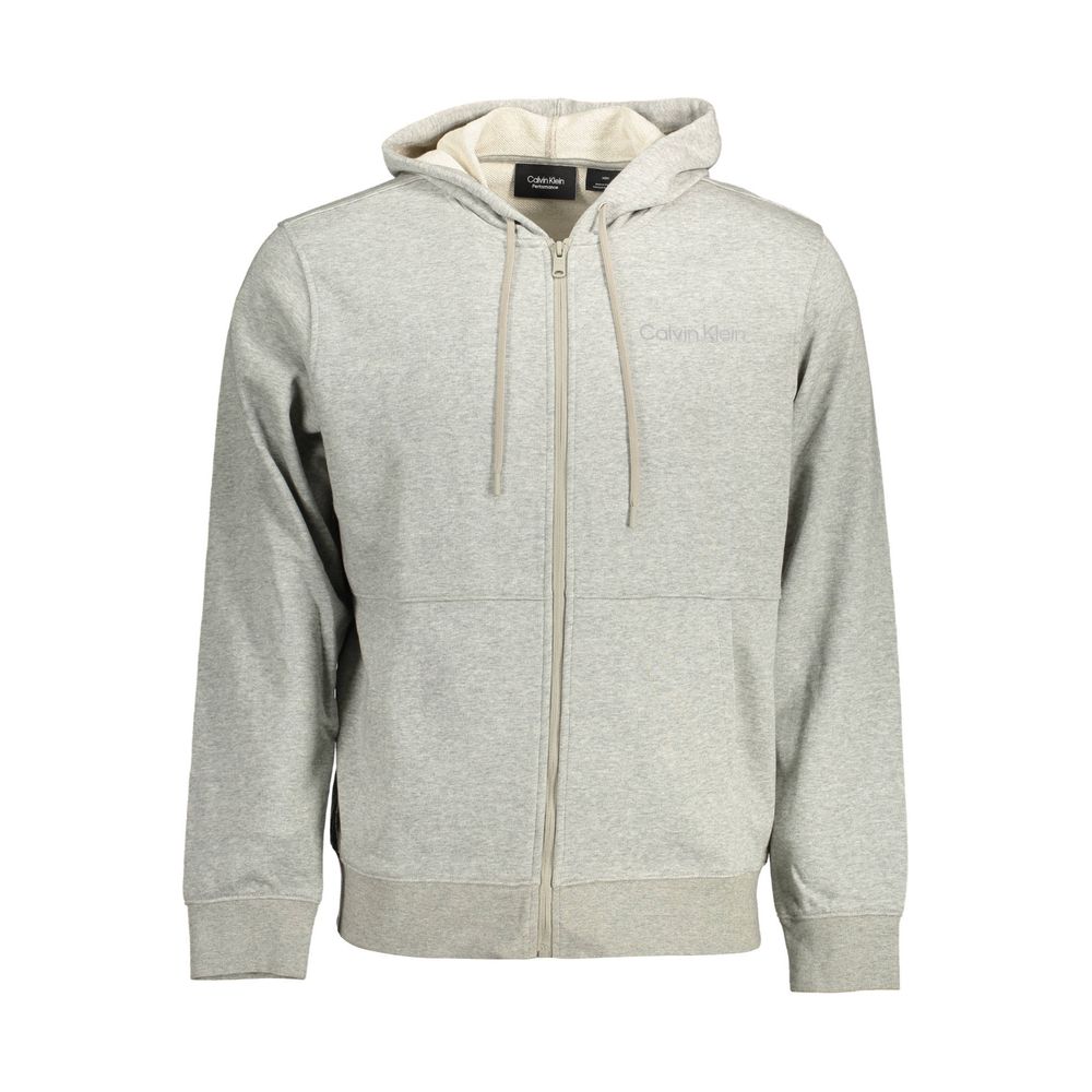 Calvin Klein Gray Cotton Sweater