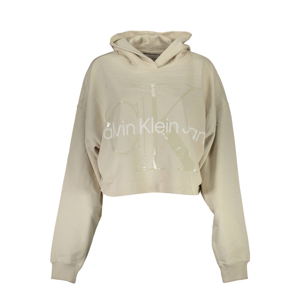 Calvin Klein Beige Cotton Sweater