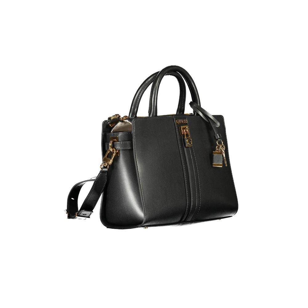 Guess Jeans Black Polyethylene Handbag - Image 3