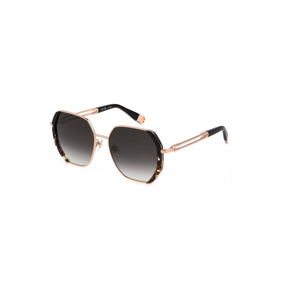 Furla Gold Metal Women Sunglass - Image 2