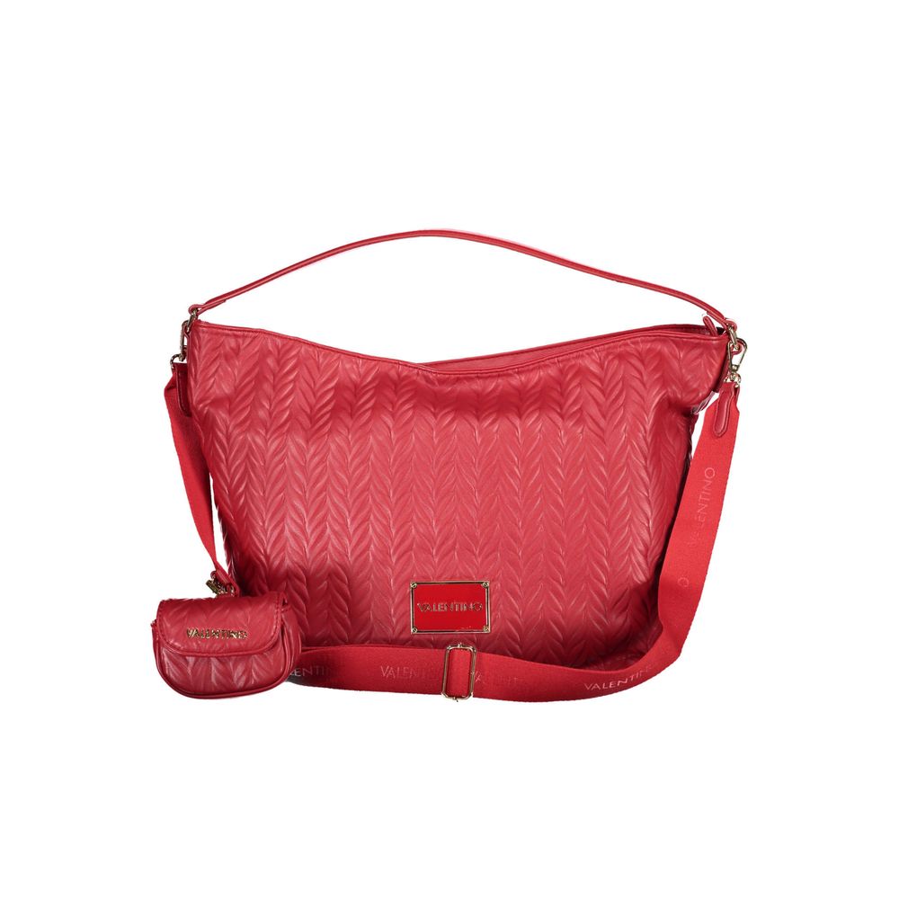 Mario Valentino Rosso Polyurethane Women Handbag - Image 3