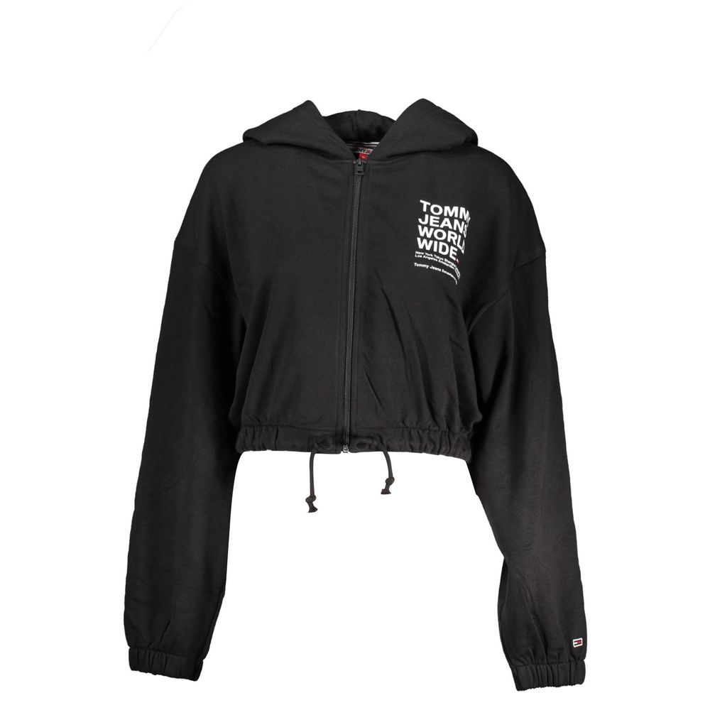 Tommy Hilfiger Black Cotton Sweater