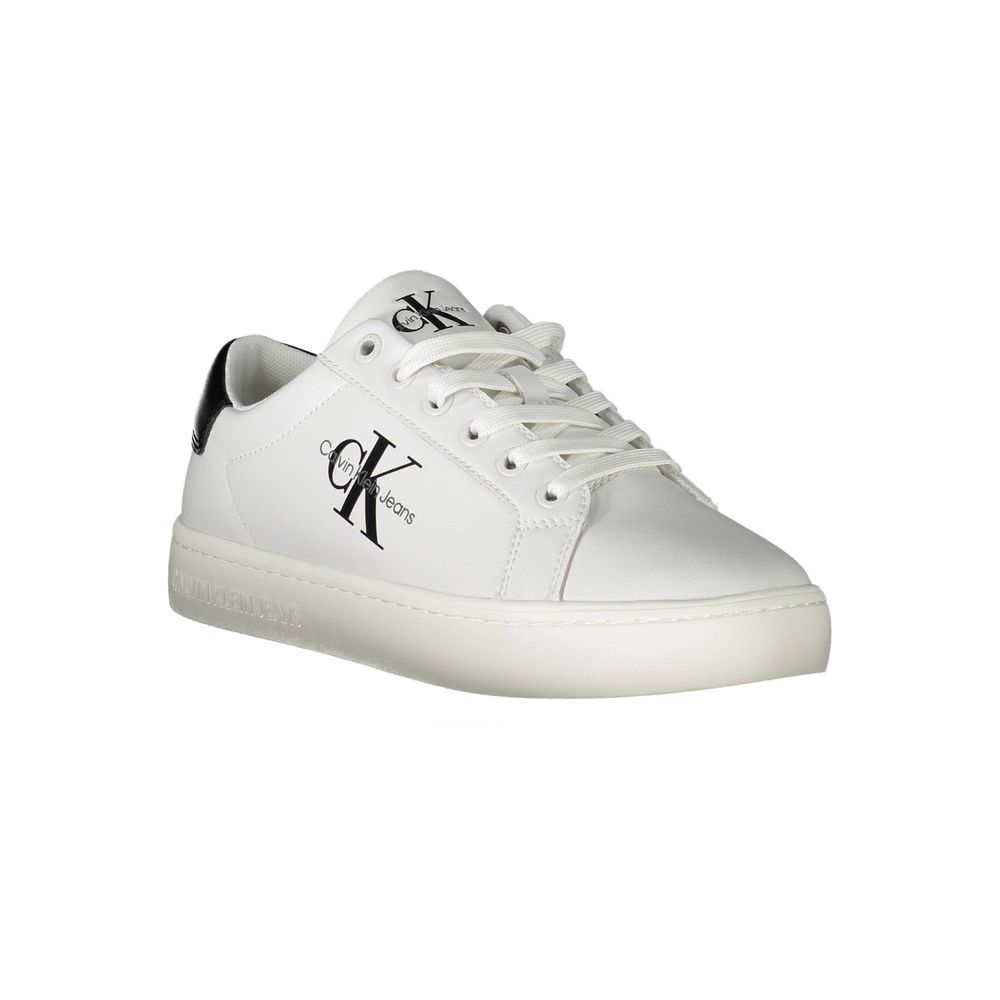Calvin Klein Bianco Polyurethane Women Sneaker - Image 2