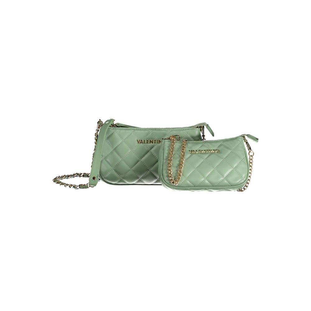 Mario Valentino Verde Polyurethane Women's Handbag - Image 2
