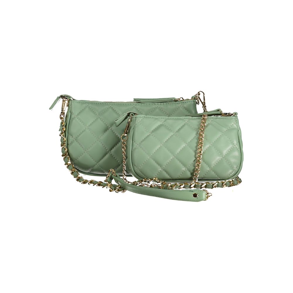 Mario Valentino Verde Polyurethane Women's Handbag - Image 3