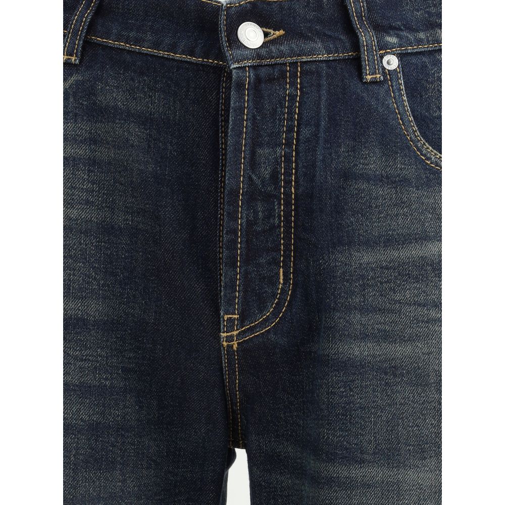 Alexander McQueen Blue Cotton Jeans Denim - Image 3